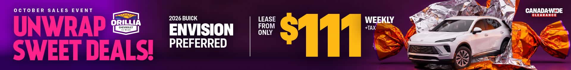 2026 envision lease deals